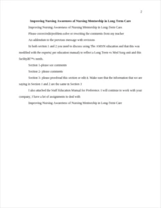 Improving Nursing Awareness of – page 2