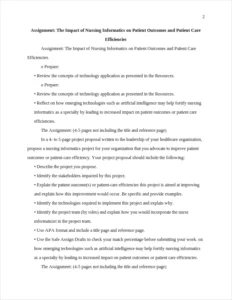 Assignment: The Impact of – page 2