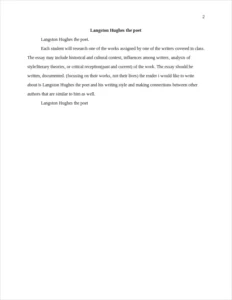 Langston Hughes the poet – page 2