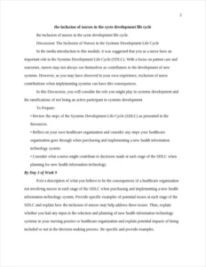 the inclusion of nurses – page 2