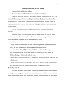 Patient preference and decision – page 2