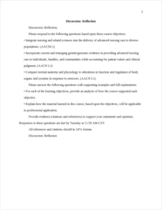 Discussion: Reflection – page 2