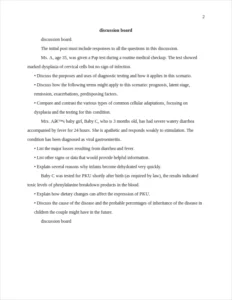 discussion board – page 2