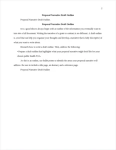 Proposal Narrative Draft – page 2