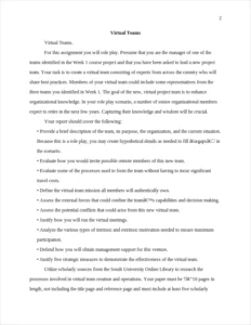 Virtual Teams – page 2