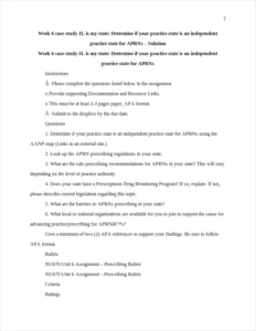 Determine if your practice state is an independent practice state for APRNs – page 2