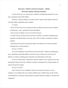 Diabetes and Drug Treatments – page 2