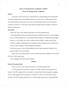 Doctor of Nursing Practice – page 2
