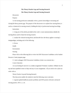 Theory Practice Gap and Nursing Research – page 2