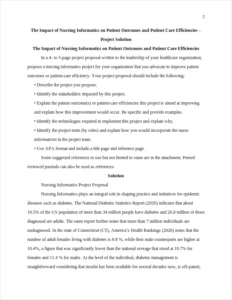 Impact of Nursing Informatics on Patient Outcomes and Patient Care Efficiencies – page 2