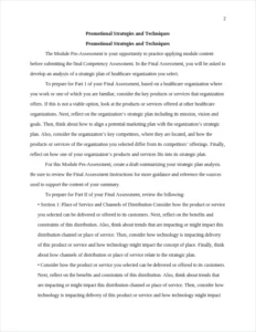 Promotional Strategies and Techniques – page 2