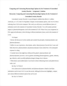 Comparing and Contrasting Pharmacologic Options for the Treatment of Generalized Anxiety Disorder – page 2