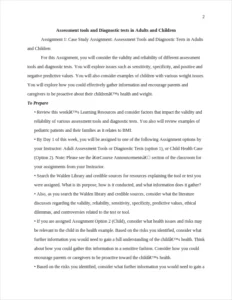 assessment tools and diagnostic tests in adults and children – page 2