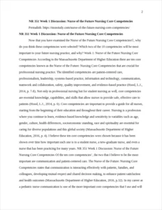 Nurse of the Future Nursing Core Competencies – page 2