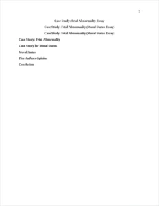 Case Study: Fetal Abnormality – page 2