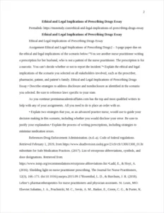 Ethical and Legal Implications of Prescribing Drugs Essay – page 2