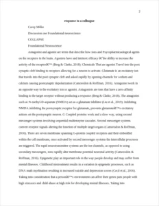 response to a colleague – page 2