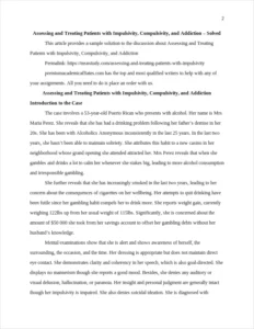 Assessing and Treating Patients with Impulsivity – page 2