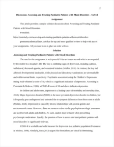Assessing and Treating Paediatric Patients with Mood Disorders – page 2