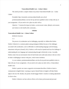 Transcultural Health Care – page 2