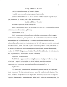 Anxiety and Related Disorders – page 2