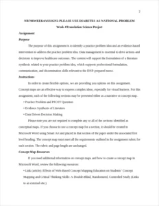 nr706week4assign2-please use diabetes as national problem – page 2