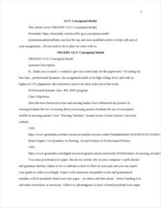 GCU Conceptual Model – page 2