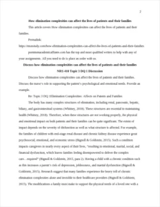How elimination complexities can affect the lives of patients and their families – page 2