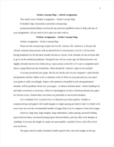 Stroke Concept Map – page 2