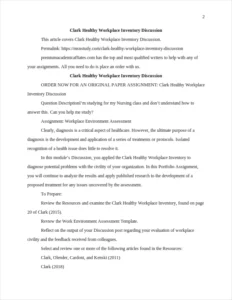 Clark Healthy Workplace Inventory Discussion – page 2