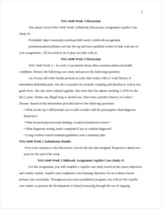 NSG 6440 Week 3 Discussion – page 2