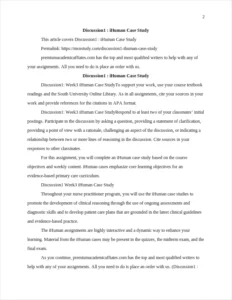 Discussion1 : iHuman Case Study – page 2