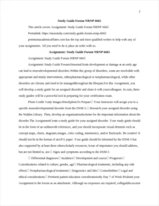 Study Guide Forum NRNP 6665 – page 2
