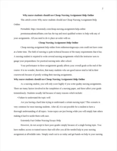 Cheap Nursing Assignment Help Online – page 2