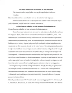 How nurse leaders serve as advocates for their employees – page 2