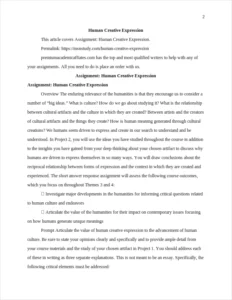 Human Creative Expression – page 2
