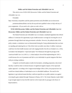 Politics and the Patient Protection and Affordable Care Act – page 2