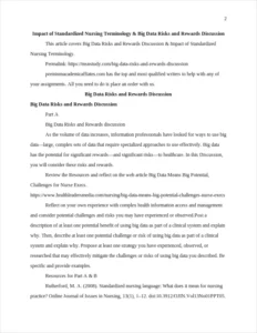 Big Data Risks and Rewards Discussion – page 2