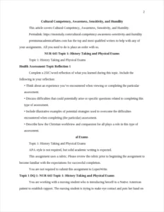 Cultural Competency – page 2