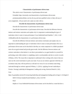 characteristics of performance-driven team – page 2