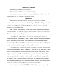 Zell Kravinsky Assignment – page 2