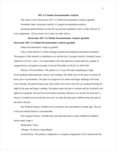 HIT 111 Patient Documentation Analysis – page 2
