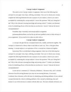 Concept Analysis Assignment – page 2