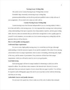 Nursing Essays Writing Help – page 2