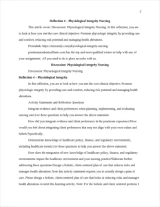 Physiological Integrity – page 2