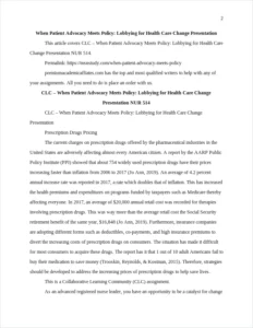 When Patient Advocacy Meets Policy – page 2