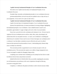 Fundamental Principles of Care Coordination – page 2