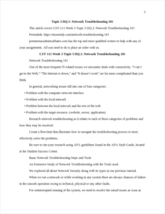 Network Troubleshooting 101 – page 2