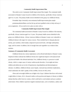 Community Health Improvement Plan – page 2