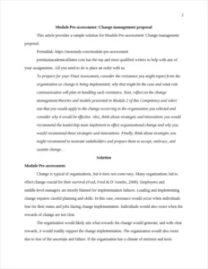 Module Pre-assessment – page 2